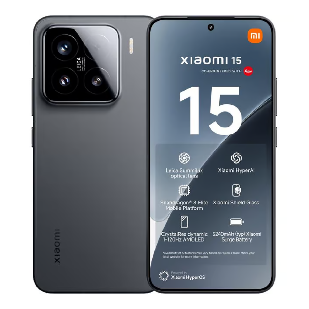 Xiaomi 15 5G 256GB – Schwarz – Grade A+