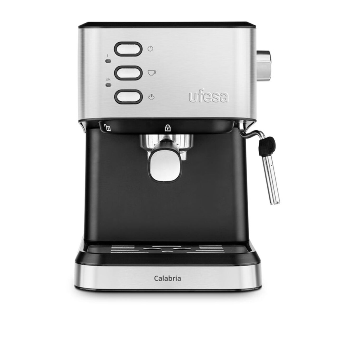 UFESA CALABRIA Espressomaschine 20 Bar 1350 W 1,5 L Schwarz
